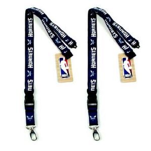 Charlotte Hornets NBA Lanyard 2 Pack